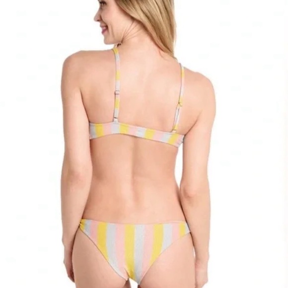 Striped Multicolor Bikini Set - Picture 2 of 5